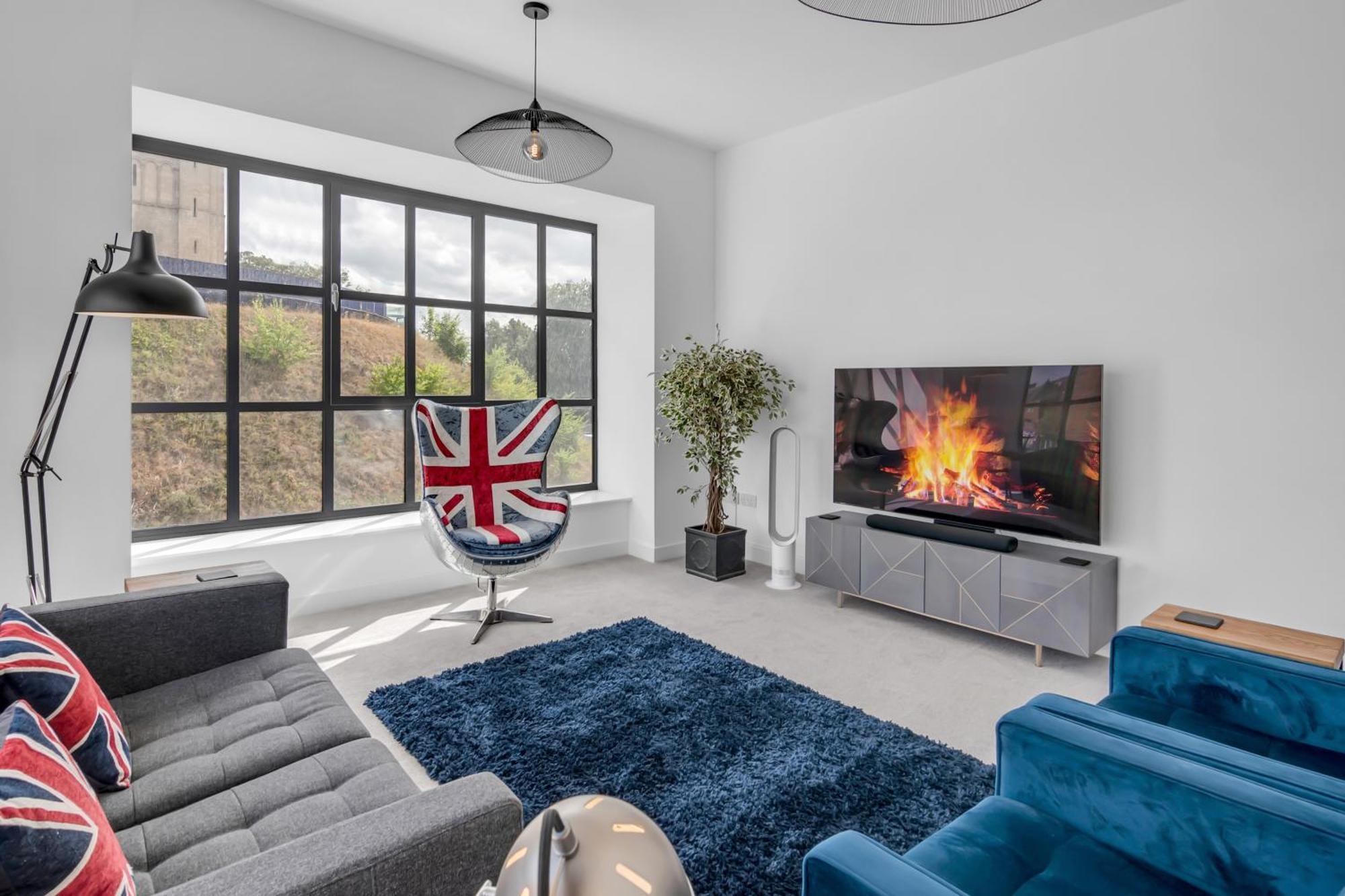 Furnished Modern Flat Overlooking Norwich Castle Extérieur photo