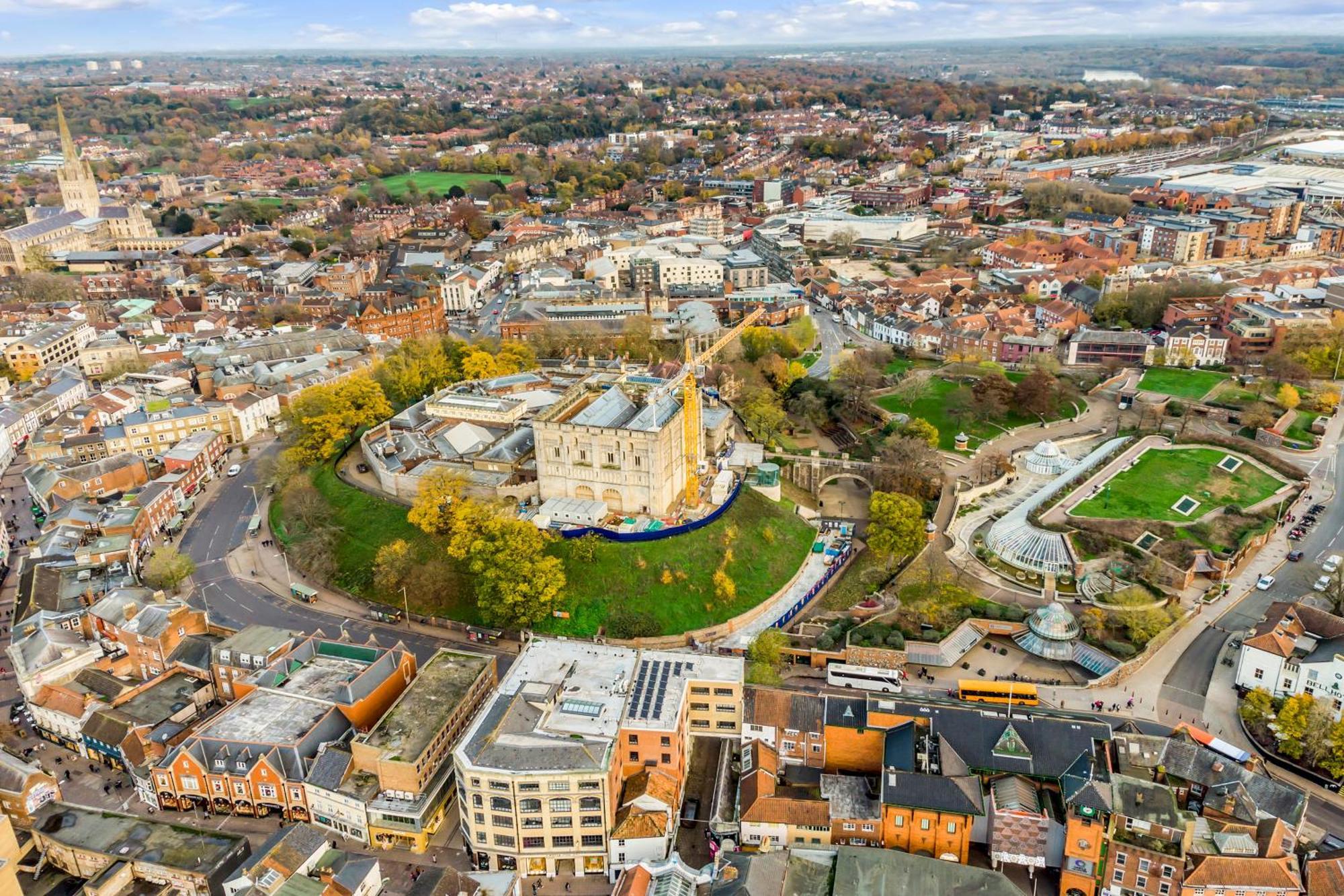 Furnished Modern Flat Overlooking Norwich Castle Extérieur photo